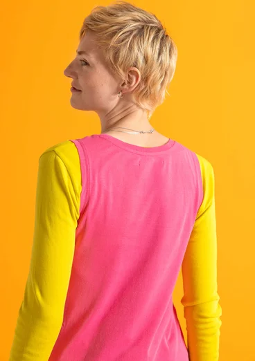 Trikootoppi ekopuuvillaa - leimu