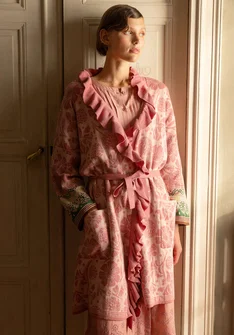 Gilet "Nectar" en coton biologique - rose estompé