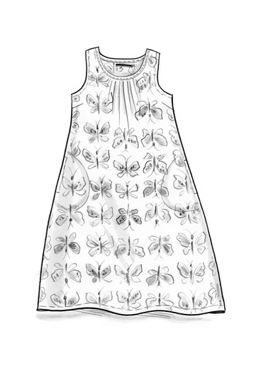 “Fjäril” organic cotton dress - apple green