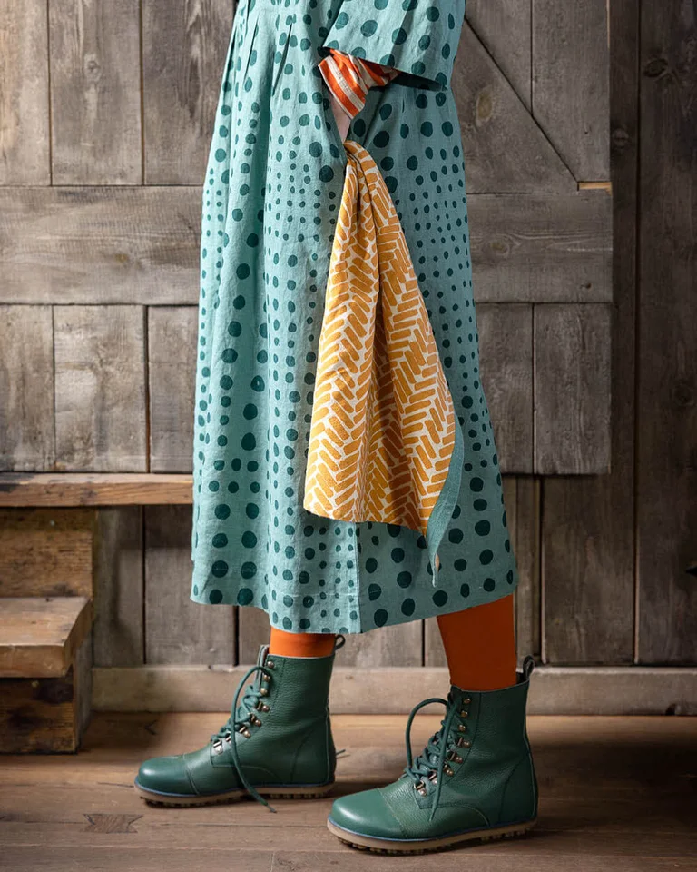 “Play” kitchen towel in organic cotton