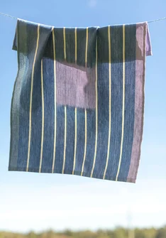 Keittiöpyyhe "Ira" ekopuuvillaa - briljanttisininen