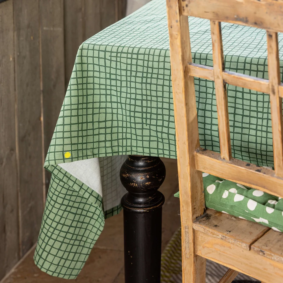 Nappe "Joy" en coton biologique - algue marine