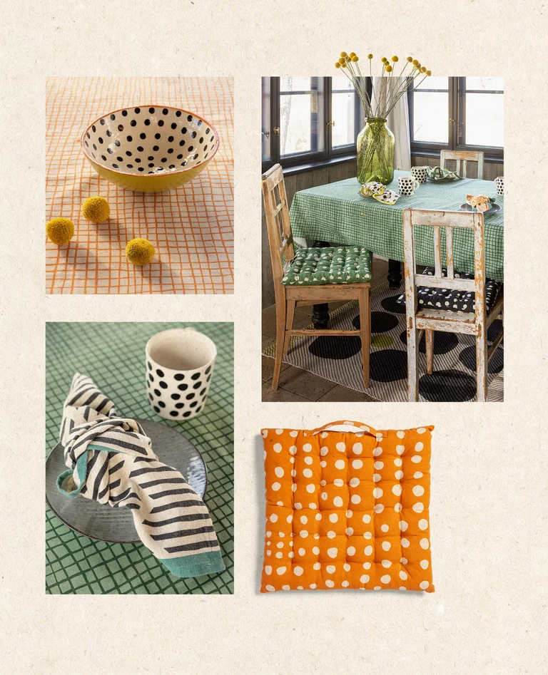 “Joy” papier-mâché bowl