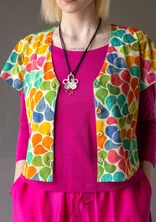 Tricot top "Petite" van biologisch katoen - multicolour