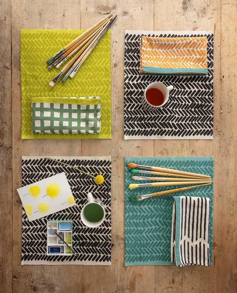 “Play” place mat in organic cotton