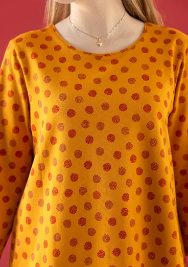 Trikootunika "Ton" ekopuuvillaa - samettikukka