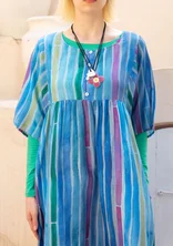 Kangasmekko "Violet" puuvillaa/silkkiä - lupiini