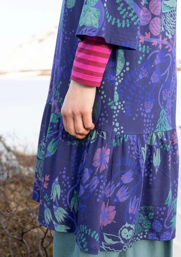 Trikoomekko "Yura" ekologista lyocellia/elastaania - yönsininen