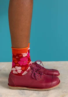 Nappaiset nyörikengät - vaalea syklaami