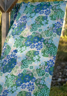 Verho "Anaya" ekopuuvillaa - malakiitti