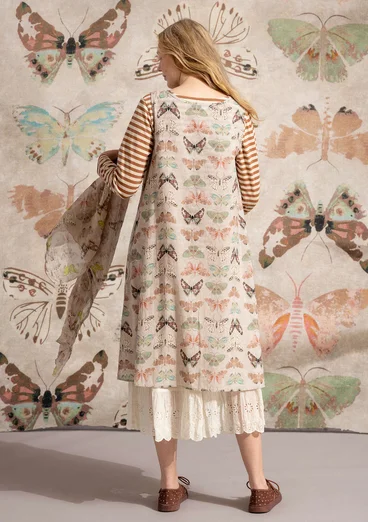 “Fjäril” organic cotton dress - feather