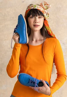 Snøresko i nappa - lupin