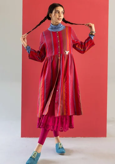 Kangasmekko "Ketchi" villaa/puuvillaa - granaattiomena