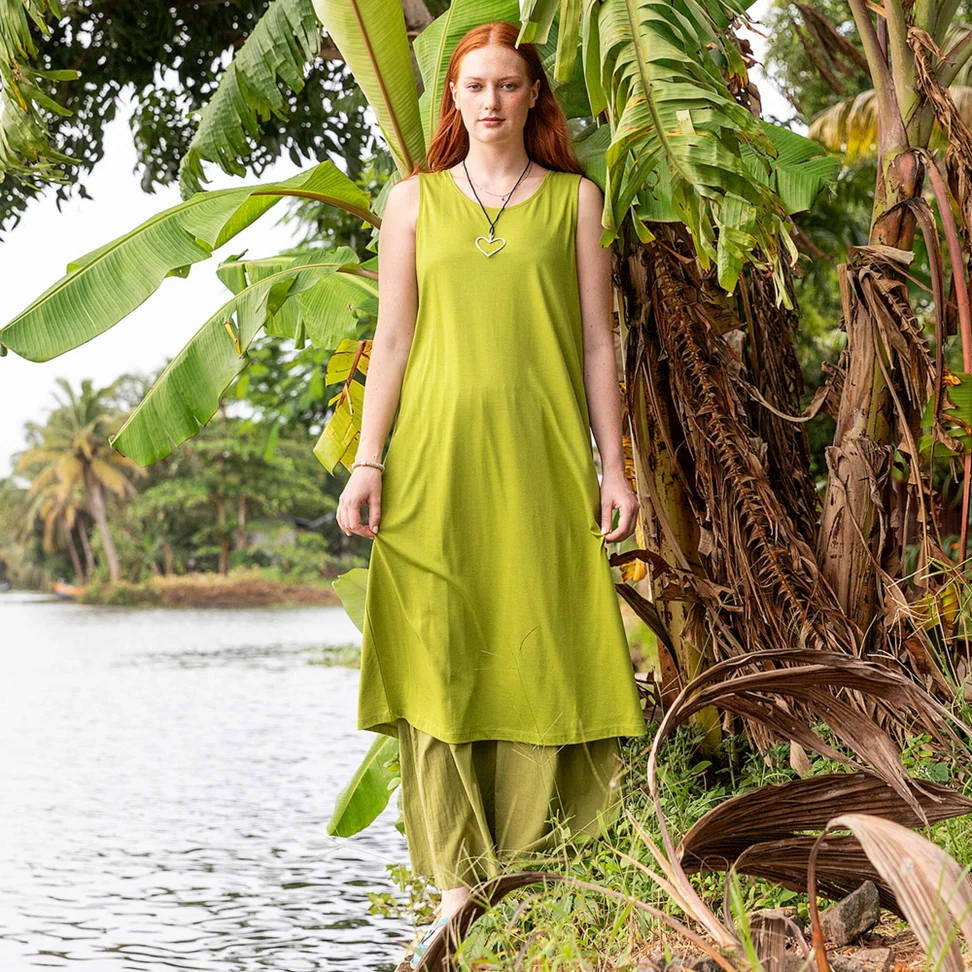 Trikoomekko "Shikara" ekopuuvillaa/modaalia - parsa