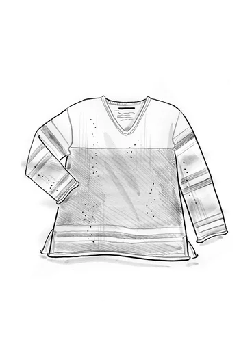 Trøje i alpakamiks - multi