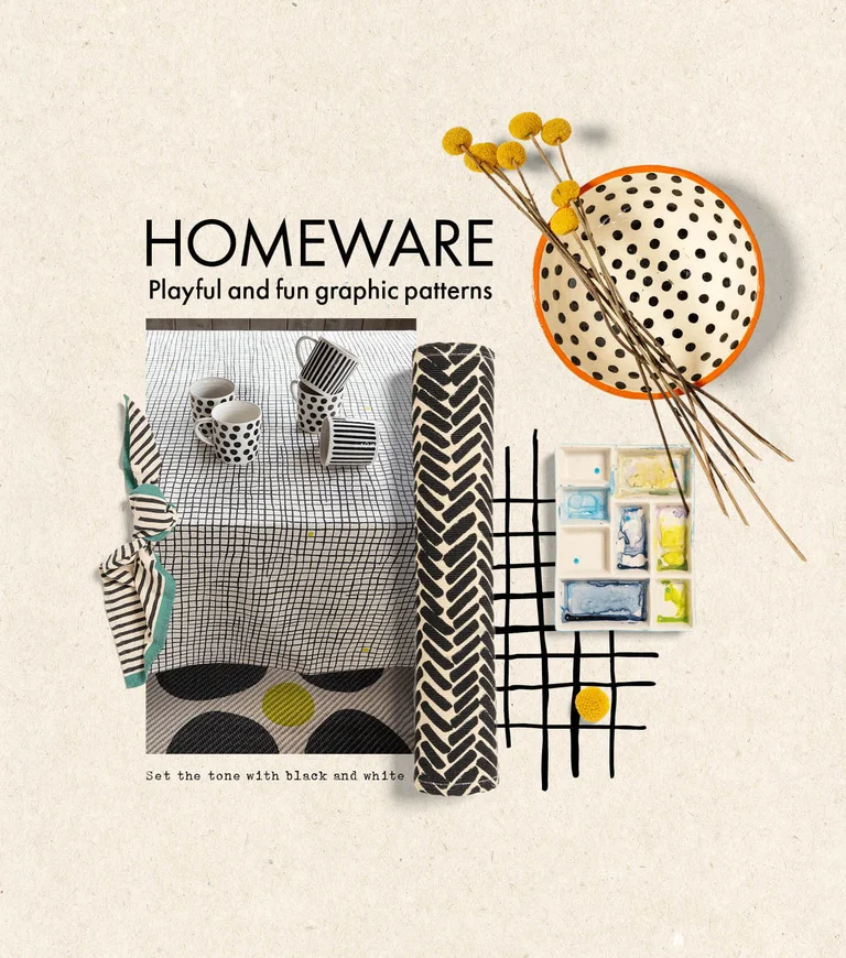 “Joy” tablecloth in organic cotton