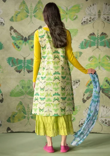 “Fjäril” organic cotton dress - apple green