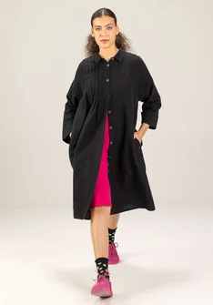 Kangasmekko "Hinata" ekopuuvillaa/pellavaa - musta