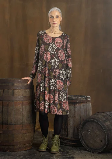 Jerseykleid „Wind“ aus Modal - maulbeere