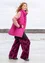 “Susan” recycled polyester waistcoat (cerise XL)