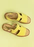 Nubuck sandals (lime green 36)