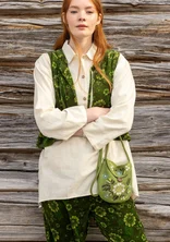 “Nome” bag in wool - birchleaf