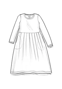 Robe « Helga » en jersey de lyocell/élasthanne - vert opale