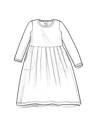 Robe « Helga » en jersey de lyocell/élasthanne - vert opale