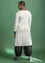 “Luna” lyocell/elastane jersey dress (ecru/patterned S)