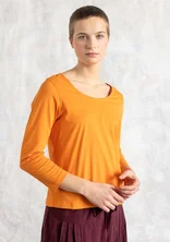 Jersey top in organic cotton - physalis