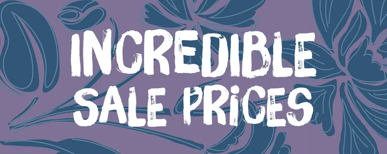 Incredible sale prices
