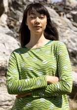 “Dina” top in organic cotton/modal - pistachio