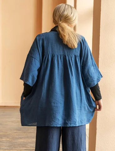 “Sonata” linen tunic - indigo