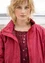 Parka "Lucy" en coton biologique tissé (cranberry/motif L)