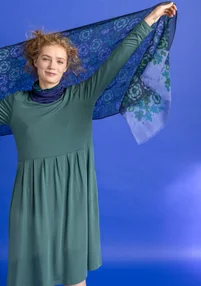 Robe « Helga » en jersey de lyocell/élasthanne - vert opale