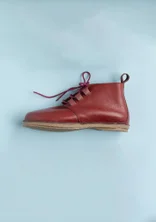 Nappa boots - rooibos