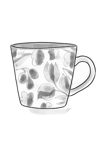 Teetasse „Olives“ aus Keramik - limettengrün