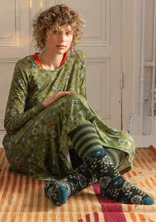 “Nome” wool/elastane terry socks - dark jade