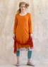 Organic cotton jersey dress (masala S)