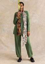 “Sally” organic cotton scarf - acorn