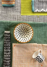 “Joy” bowl in papier-maché - black