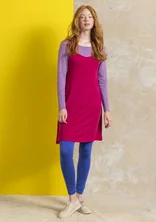 “Bianca” slip dress in lyocell/spandex - cyklamen