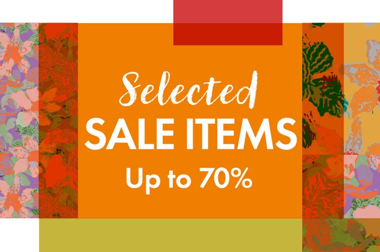 Graphic design comprising overlapping cards of various colours and patterns.