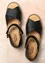 Sandalen aus Nappaleder (schwarz 36)