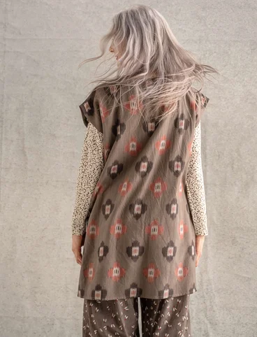 “Harda” woven cotton tunic - potato