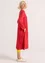 “Contour” lyocell/elastane jersey dress (parrot red S)