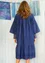 Kleid „Majorelle“ aus Öko-Baumwolle/Leinen (blauglöckchen S)