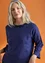 Organic wool sweater (violet L)