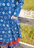 “Star” organic cotton jersey dress (porcelain blue S)