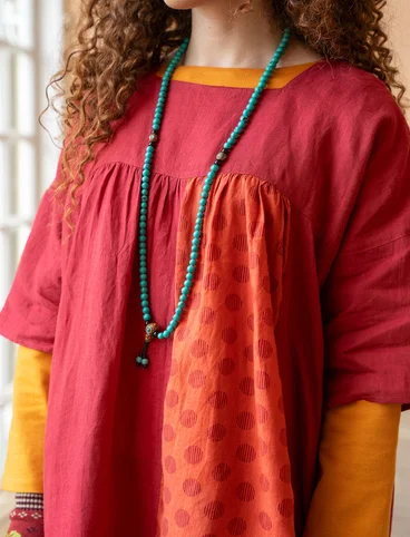 “Sonata” linen tunic - rosewood